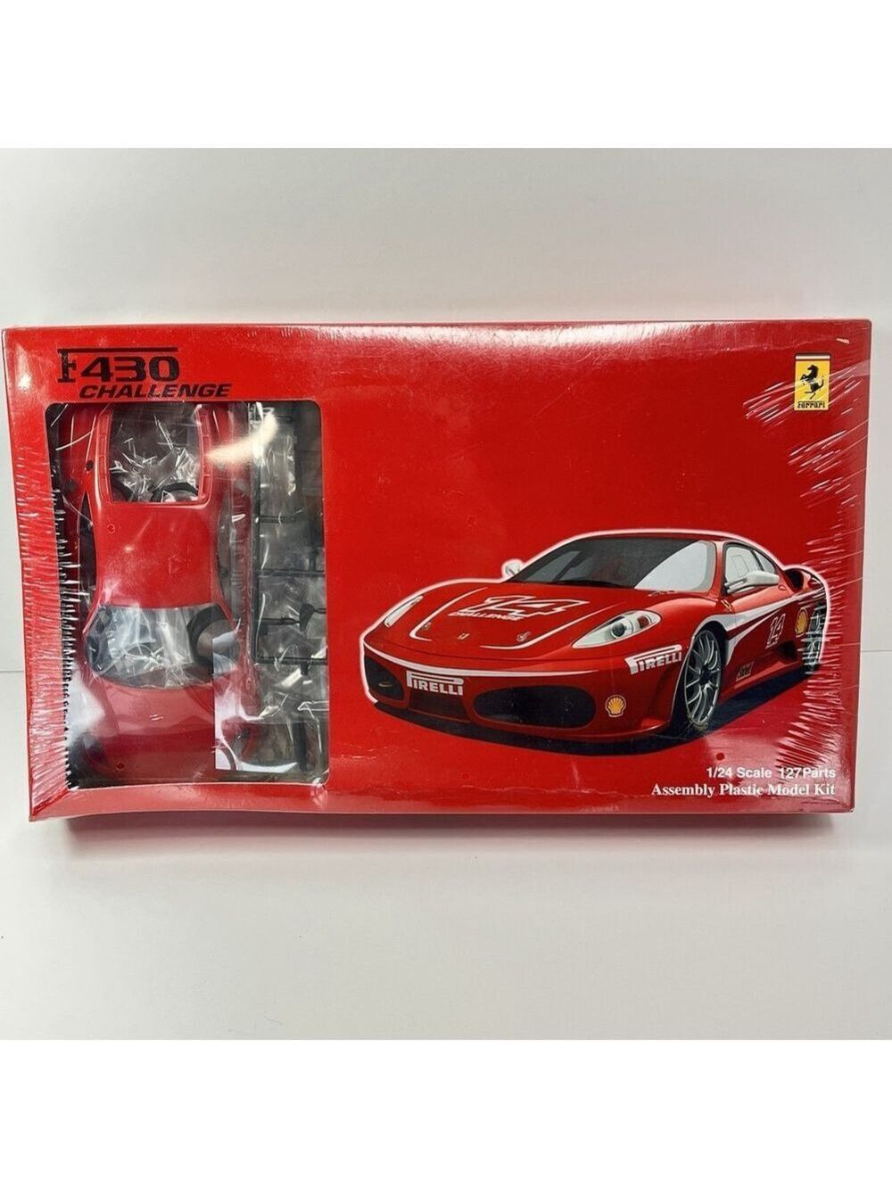 SEALED Ferrari F430 Challenge 1/24 Scale 127 Parts Model Kit Fujimi FACTORY NEW